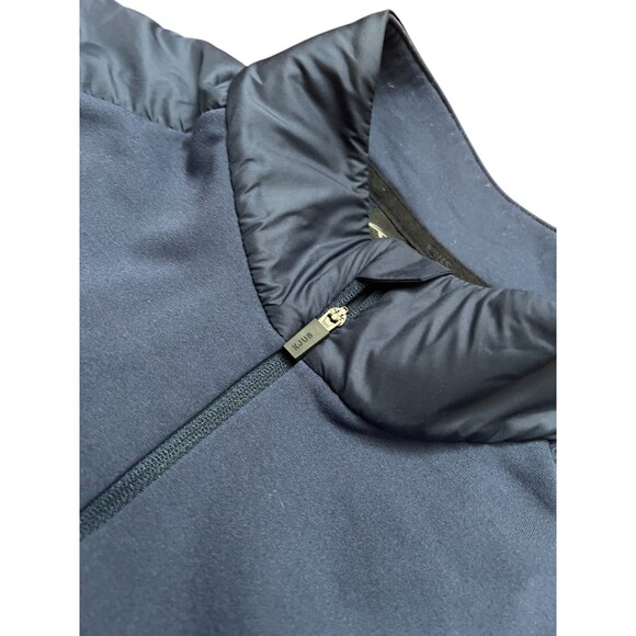 KJUS Caldera Half Zip Pullover Mens 54/XL Blue Stretch Shoulder Golf MSRP $199 - Picture 11 of 16